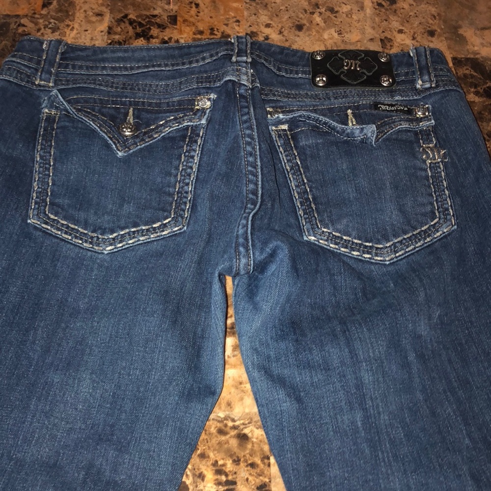 Size 34 miss me jeans rhinestone